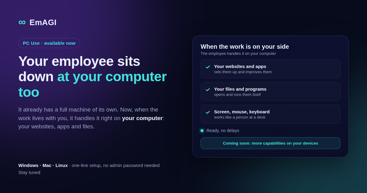 PC Use: your employee works on your computer too
